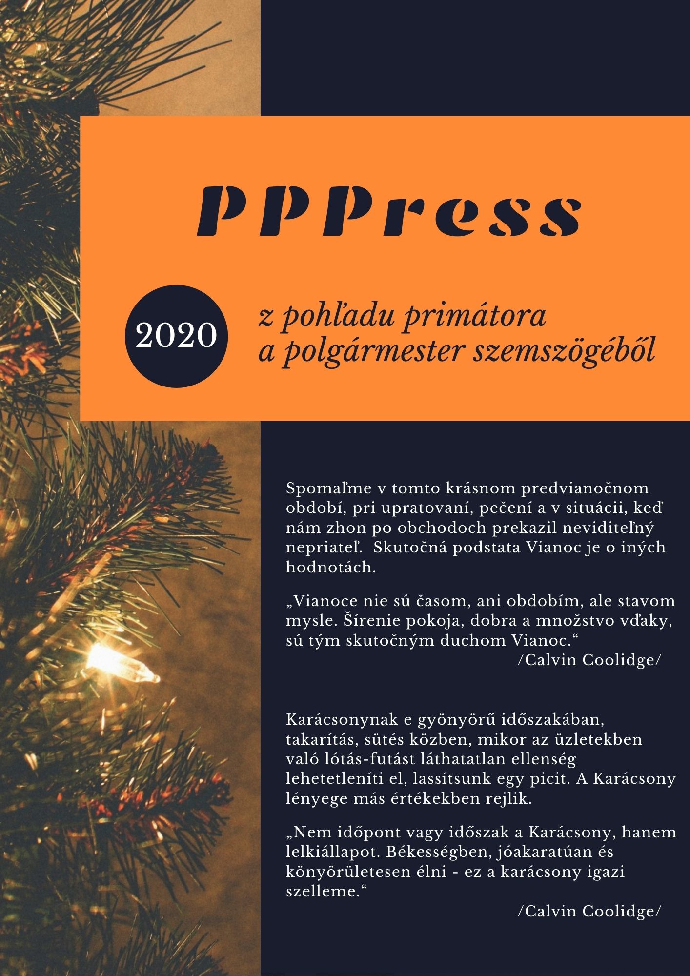 PPPress 2020 noviny - újság